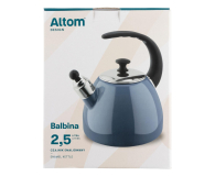 Altom Balbina czajnik emaliowany 2,5 l niebieski indukcja - 1611101 - zdjęcie 5